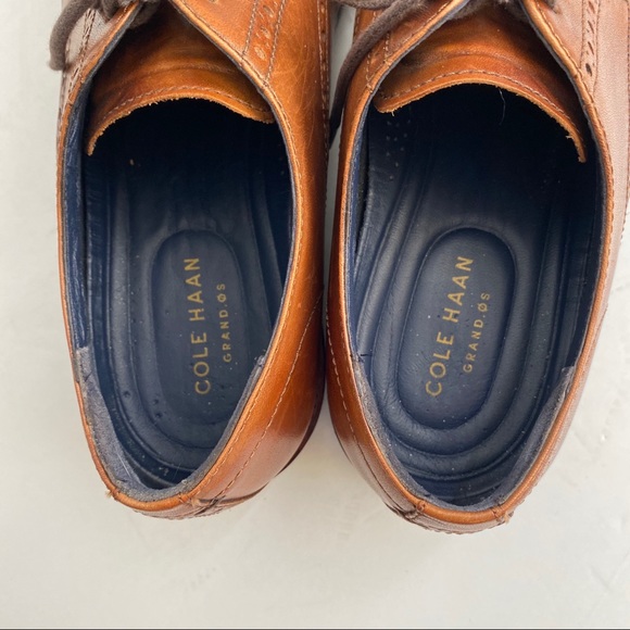 Cole Haan Grand OS Toe Cap Oxford Sz 9 - Picture 8 of 9